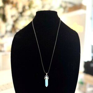 Crystal Talisman Statement Necklace